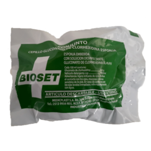 Cepillo Esteril Clorhexidina Bioset