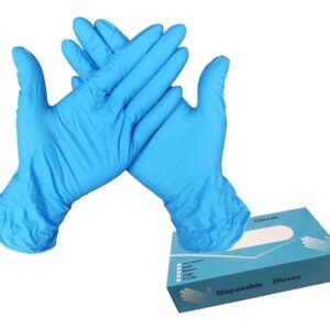 guantesnitriazulL