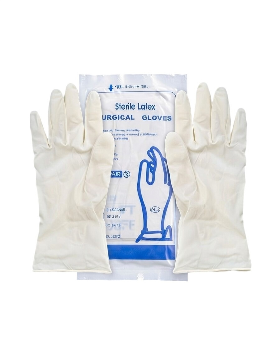 Guantes de Cirugía Estéril (Por par)